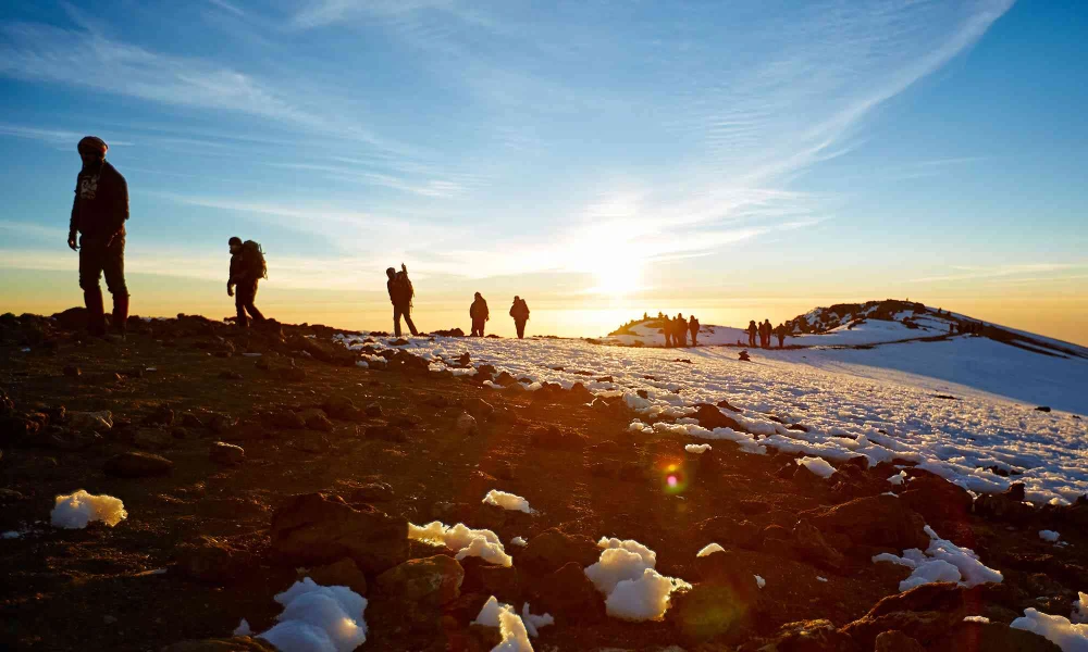  RONGAI ROUTE CLIMBING KILIMANJARO